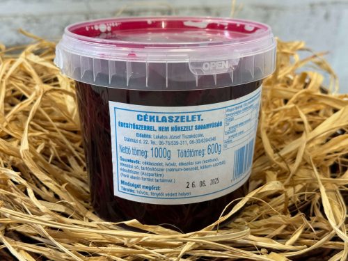 Lakatos Céklaszelet vödrös 600 g