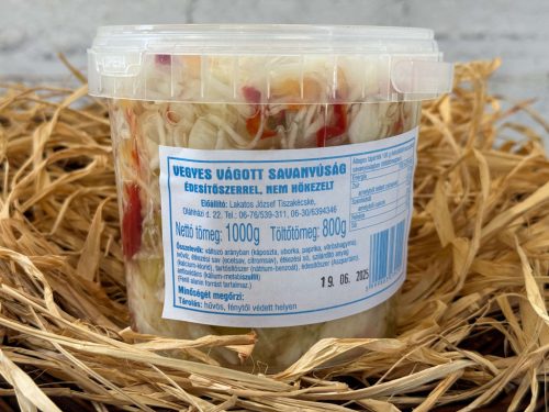 Lakatos Vegyes vágott savanyúság vödrös 800/1000 g