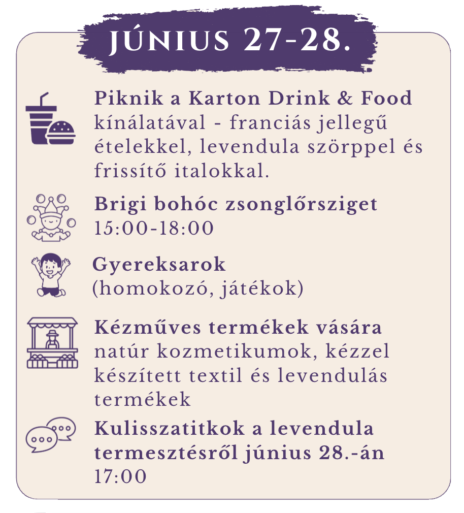 Június 27-28 programok